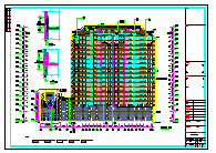 【江苏】某十七层简欧商住楼建筑cad图纸-图一