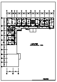 某二层办公楼电气施工cad图(含照明配电，弱电设计)-图二