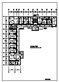 某二层办公楼电气施工cad图(含照明配电，弱电设计)