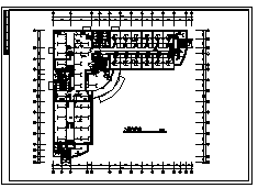 某二层办公楼电气cad施工图(含照明、消防、防雷、接地设计)