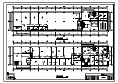 某四层办公综合楼电气施工cad图(含电气照明系统、动力系统、弱电系统设计)-图一