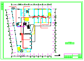 8层酒店建筑设计cad全套施工图纸-图二