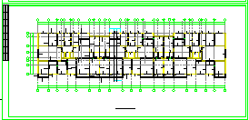 10层混凝土结构cad施工建筑工程结构图-图二