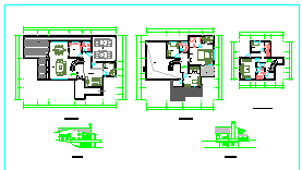 15套独栋别墅CAD施工图(平面、立面等)-图一