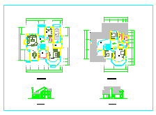 15套独栋别墅CAD施工图(平面、立面等)-图二