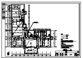 某五层公司办公楼电气工程施工cad图(含照明设计)-图一