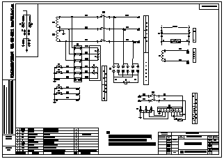 500KV箱式变电站施工设计cad图纸_图1