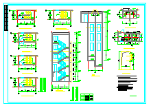 高层住宅详细CAD设计图（含设计说明）-图二