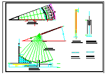 高档幼儿园建筑施工设计CAD图纸-图二