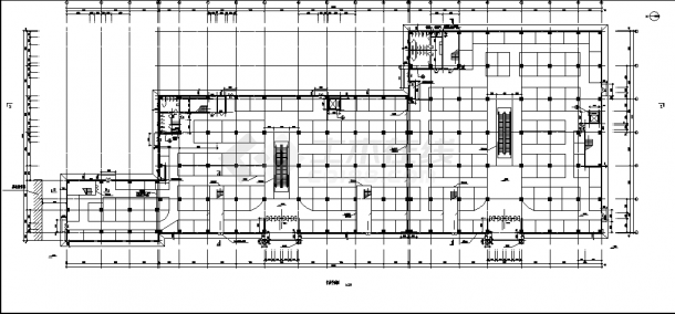 淮安二套高层医院综合楼建筑设计施工cad图纸（含说明）-图二