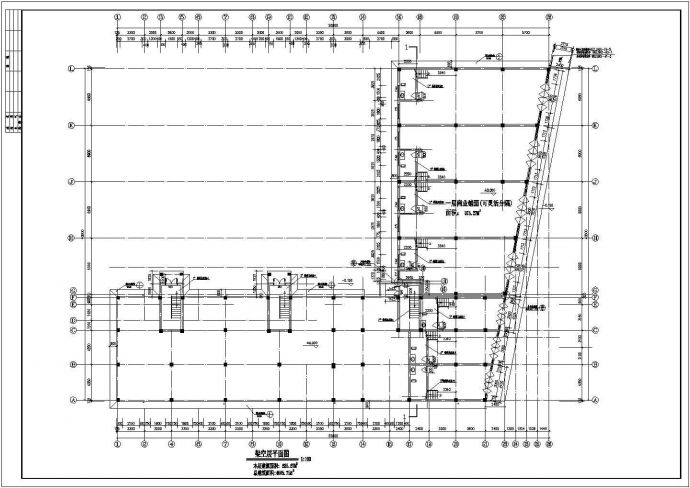 某小区框架结构六度抗震设防住宅楼建筑设计CAD祥图（含建筑构造做法表）_图1