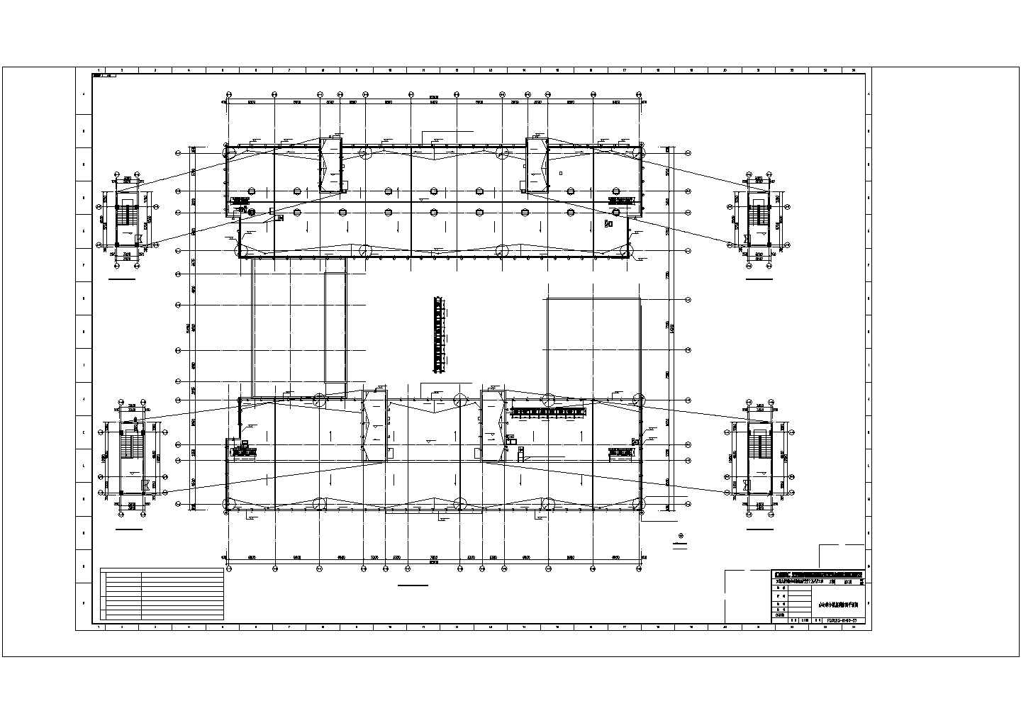 某高校职工综合楼建筑电气完整设计施工CAD图纸