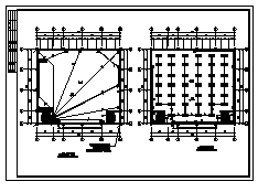 某二层会议中心电气施工cad图(含电气照明，电话管线系统设计)-图二