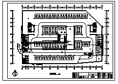 某二十三层带地下室二层商业大厦强电施工cad图(含照明设计)-图二