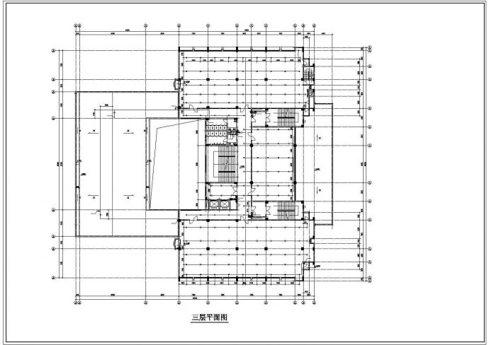 某地高层办公楼给排水cad设计施工图_图1