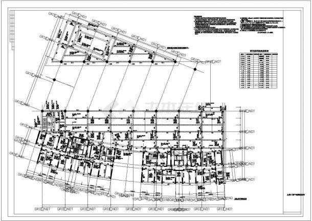 某框架结构办公楼建筑设计施工图-图二