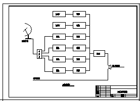 办公楼智能化弱电系统设计_某办公楼智能化弱电系统设计cad图纸-图一