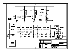 100KVA某城市路灯监控箱变系统设计cad图纸-图二