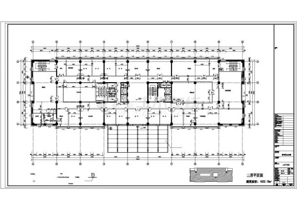 某教育厅办公楼建筑设计施工图（ 图纸精细 顶尖设计院）-图二