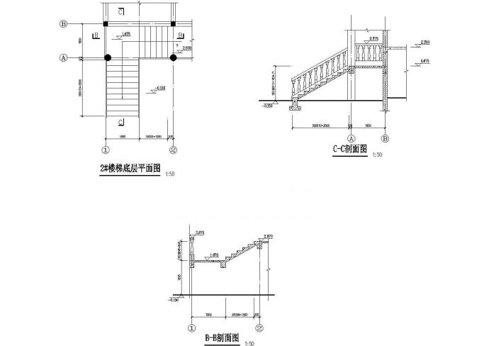 某农村自建房建筑设计施工全套详细方案CAD图纸（含设计说明）_图1
