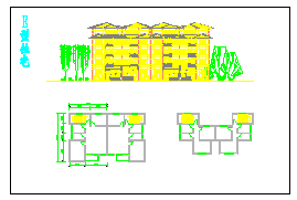 开发区厂房住宅楼单体设计施工图_图1