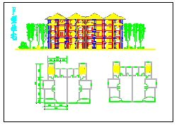 开发区厂房住宅楼单体设计施工图-图二