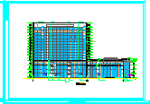 开原酒店建筑设计施工CAD图_图1