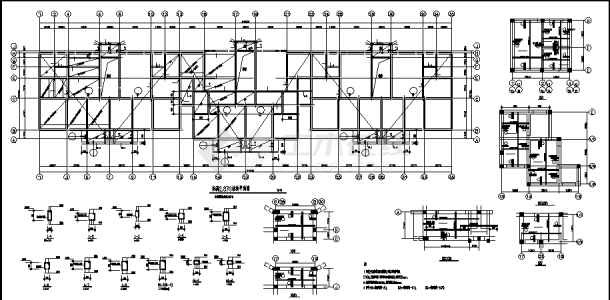 苏州二套砖混私人住宅楼结构设计施工cad图纸（含说明）-图二