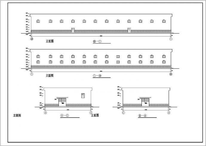 某二层全钢结构超市设计结构cad施工图_图1