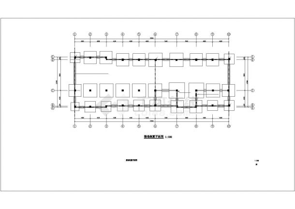 [江苏]某1497㎡三层办公楼电气全套施工CAD图纸-图二