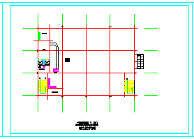 某两层cad职工餐厅详细施工设计图_图1