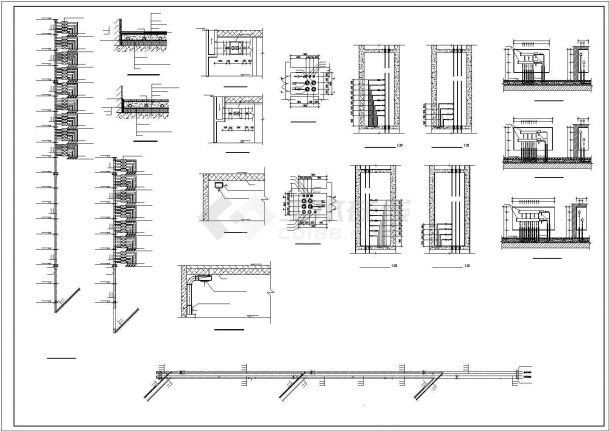 某市18层住宅下设商业网点地暖采暖暖通全套设计图纸-图二