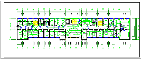 某小型医院内部全套电气cad设计施工图纸_图1
