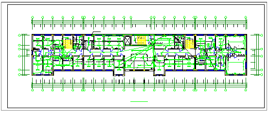 某小型医院内部全套电气cad设计施工图纸