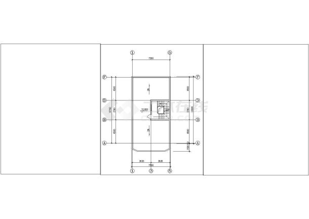 某私人住宅楼建筑设计施工cad图纸-图一