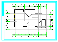 两层独立别墅建筑cad设计方案施工图_图1