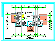 两层独立别墅建筑cad设计方案施工图-图二