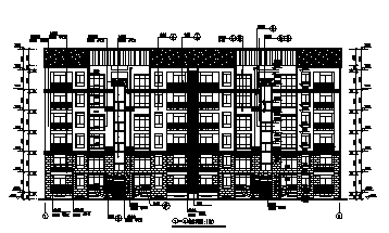 五套3000平米多层复式住宅楼建筑全套施工图资料合集(含房型设计资料)-图一