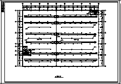 某市二层综合仓库电气施工cad图(含照明，消防设计)-图二