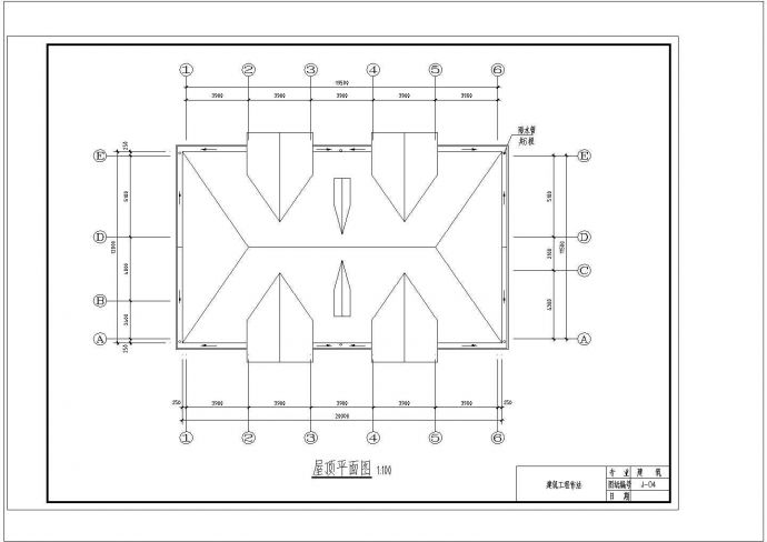 农村住宅建筑CAD图纸设计_图1