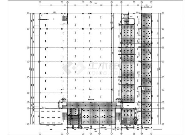 某地区三层办公楼建筑施工图纸-图一