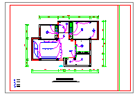 某家居装修设计CAD平面布置图_图1