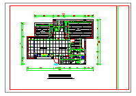 某家居装修设计CAD平面布置图-图二