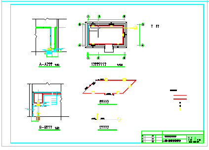 常用压锅炉房采暖设计施工cad方案图纸_图1