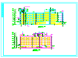 某疗养院全套建筑设计CAD图-图一