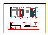 大三居住宅装修cad设计方案平面施工图_图1