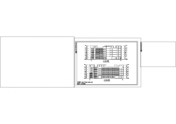 厂房设计_5层L型厂房车间建筑施工CAD图纸设计_图1