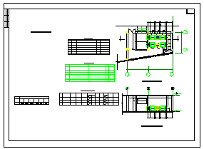 地下汽车库整层通风排烟系统cad平面设计图_图1
