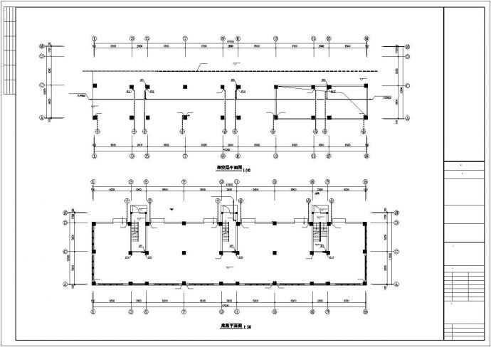 1架空+6层(1梯2户3单元)教师公寓楼给排水施工图（含设计说明）_图1