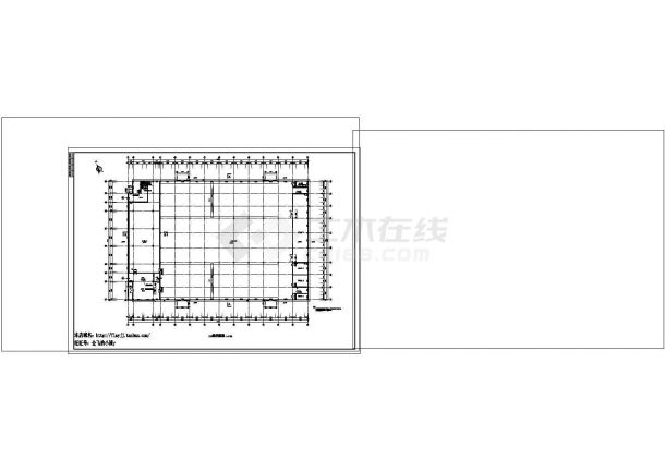 厂房设计_3层局部5层厂房建筑施工CAD图纸设计-图二
